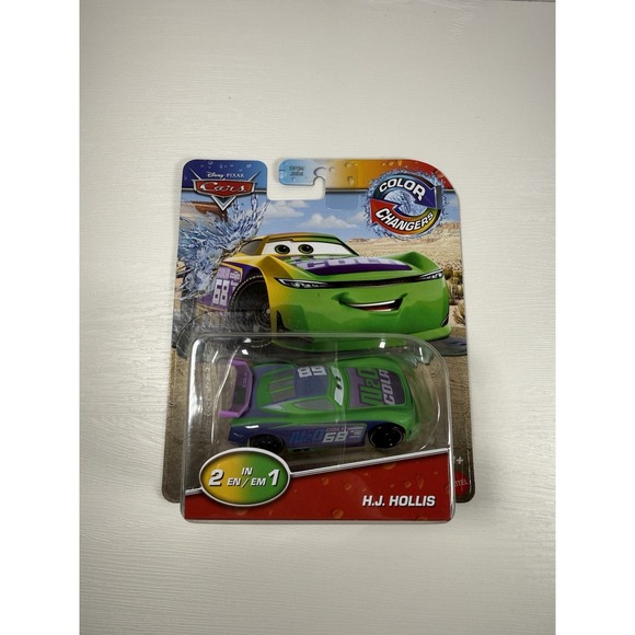 Lot Mattel Disney Pixar Cars-Lightning McQueen H.J. Hollis New In Box - Picture 3 of 4